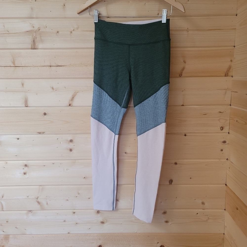 Outdoor Voices, Colorblock Springs 7/8 Leggings, Size Small